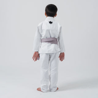 Gi BJJ dziecko Kingz Kore V2 IBJJF Biały 