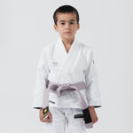 Gi BJJ dziecko Kingz Kore V2 IBJJF Biały 