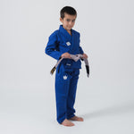Gi BJJ dziecko Kingz Kore V2 IBJJF Niebieski 