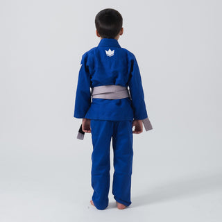 Gi BJJ dziecko Kingz Kore V2 IBJJF Niebieski 