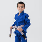 Gi BJJ dziecko Kingz Kore V2 IBJJF Niebieski 