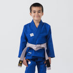 Gi BJJ dziecko Kingz Kore V2 IBJJF Niebieski 