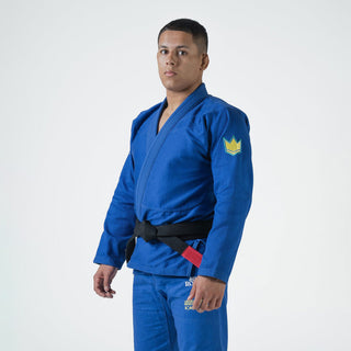 BJJ Gi Kingz MI-K Roots IBJJF Blu-Combat Arena