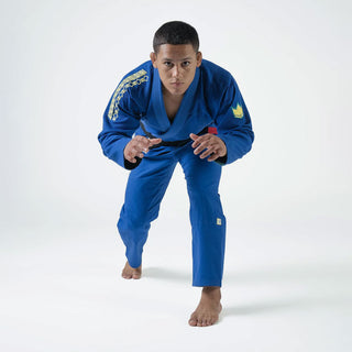BJJ Gi Kingz MI-K Roots IBJJF Blu-Combat Arena