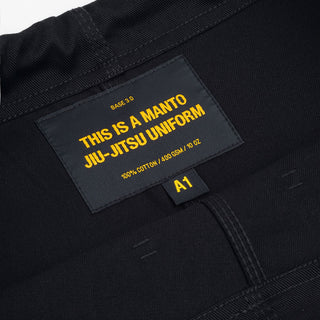 Gi BJJ Manto Baza 3.0 czarno-pomarańczowa 