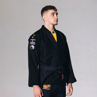 Gi BJJ Manto Tiger's Tail Czarny 