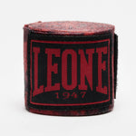 Bendaggi fasce mani 3,5 mt Leone AB705 Rosso-nero Camo-Combat Arena