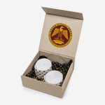 Bendaggi fasce mani Di Nardo 5 mt Bianco-oro-Combat Arena