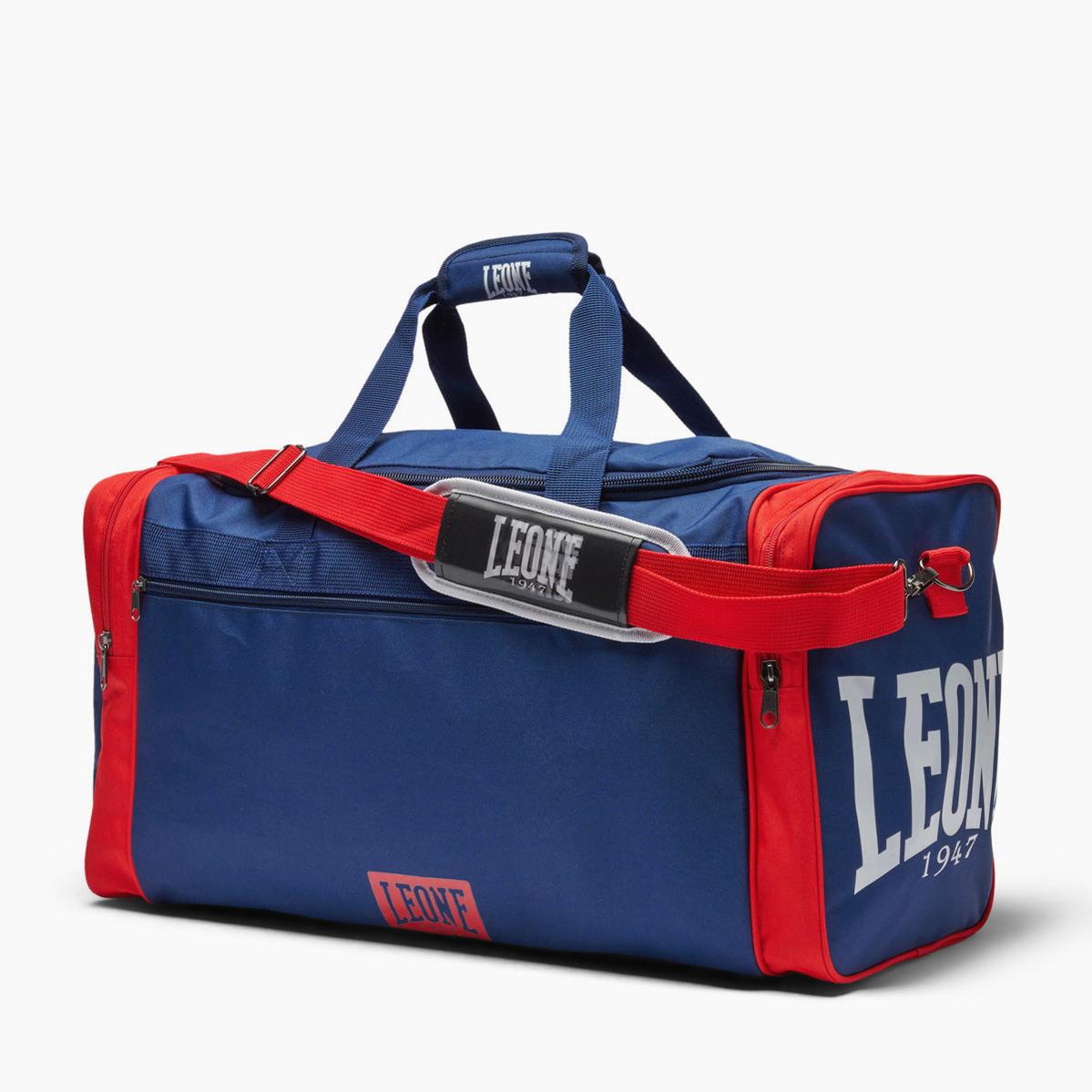 Torba podróżna Leone Kolor Block AC956 Niebieski 