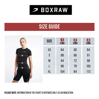 Koszulka damska Boxraw We Don't Play Boxing Crop Black