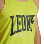 Podkoszulek Leone Logo ABX118 Zielona limonka 