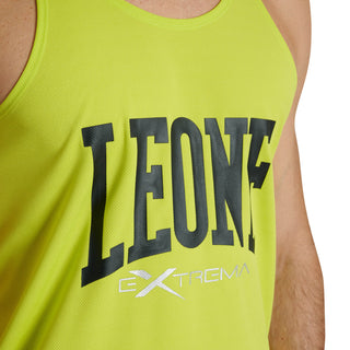 Podkoszulek Leone Logo ABX118 Zielona limonka 