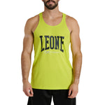 Podkoszulek Leone Logo ABX118 Zielona limonka 