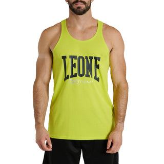 Podkoszulek Leone Logo ABX118 Zielona limonka 