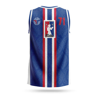 Podkoszulek Fairtex Koszulka NBA JS19 niebieska 