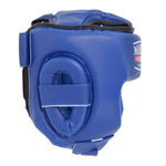 Kask Bokserski Masters WAKO Blu 