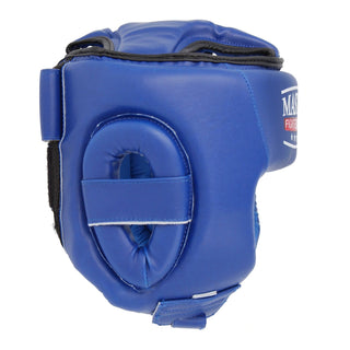 Kask Bokserski Masters WAKO Blu 