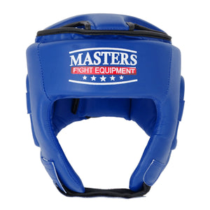 Kask Bokserski Masters WAKO Blu 