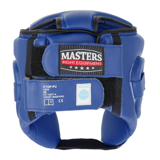 Kask Bokserski Masters WAKO Blu 