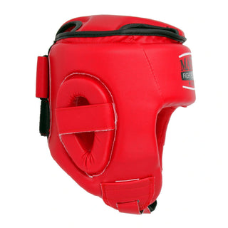 Kask Bokserski Masters WAKO Czerwony 