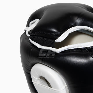 Kask Bokserski Top Ring Elitarny czarny