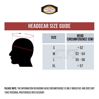 Kask Bokserski Masters WAKO Nero 