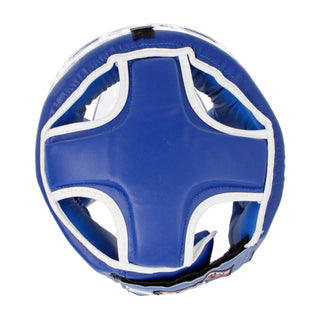 Kask Bokserski z daszkiem Masters WAKO Niebieski 