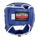 Kask Bokserski z daszkiem Masters WAKO Niebieski 