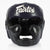 Kask Bokserski Fairtex Diagonal Vision Sparring HG13 Czarny-niebieski 