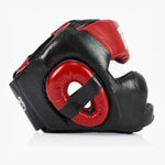 Kask Bokserski Fairtex Diagonal Vision Sparring HG13 Czarny-czerwony 