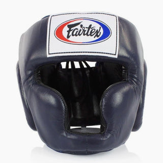 Kask Bokserski Fairtex Pełne pokrycie HG3 Niebieski 