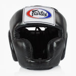 Kask Bokserski Fairtex Pełne Pokrycie HG3 Czarny 