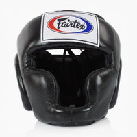 Kask Bokserski Fairtex Pełne Pokrycie HG3 Czarny 