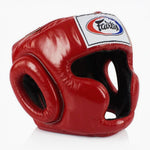 Kask Bokserski Fairtex Pełne Pokrycie HG3 Czerwony 