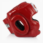 Kask Bokserski Fairtex Pełne Pokrycie HG3 Czerwony 