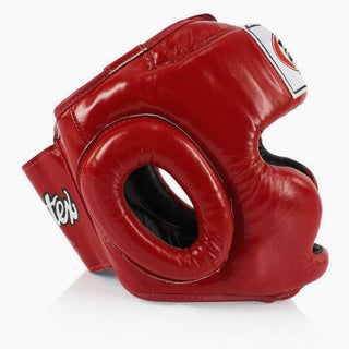 Kask Bokserski Fairtex Pełne Pokrycie HG3 Czerwony 