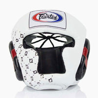 Kask Bokserski Fairtex Super Sparring HG10 Biały 