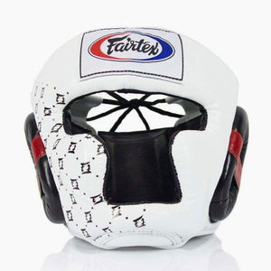 Kask Bokserski Fairtex Super Sparring HG10 Biały 