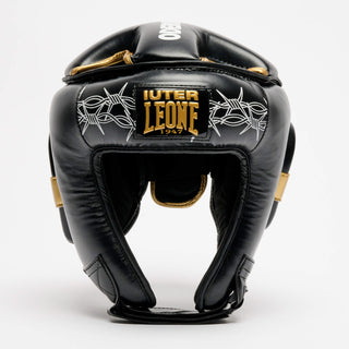 Kask Leone IUTER Barbed Wire CS01IU Czarno-Combat Arena