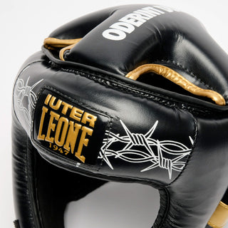 Kask Leone IUTER Barbed Wire CS01IU Czarno-Combat Arena