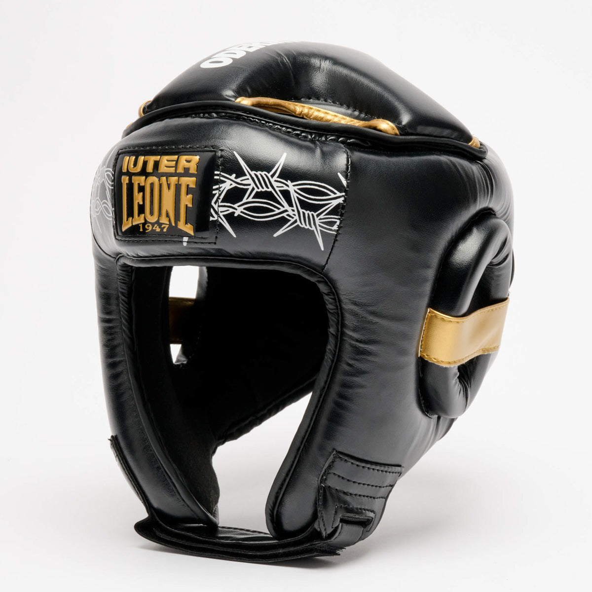 Kask Leone IUTER Barbed Wire CS01IU Czarno-Combat Arena