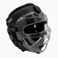 Kask SAP Combat WAKO Czarny z wizjerem-Combat Arena