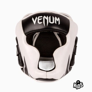 Kask Bokserski Dziecko Venum Challenger Czarny-biały 