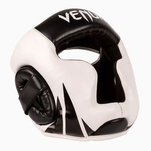 Kask Bokserski Dziecko Venum Challenger Czarny-biały 