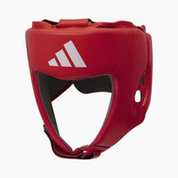 Kask bokserski Adidas Zatwierdzony World Boxing Czerwony 