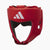 Kask bokserski Adidas Zatwierdzony World Boxing Czerwony 