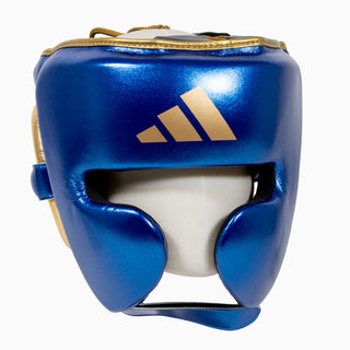 Kask Adidas Pro Niebieski-złoty 