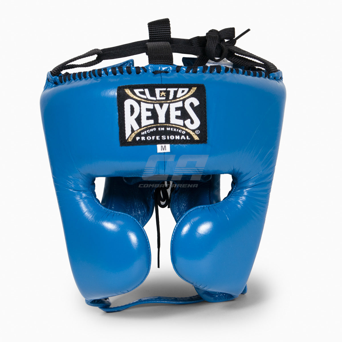 Kask Bokserski Cleto Reyes z osłoną policzków Niebieski - Combat Arena