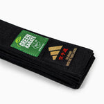 Pasek Adidas Elite WKF Czarny z Kanji 