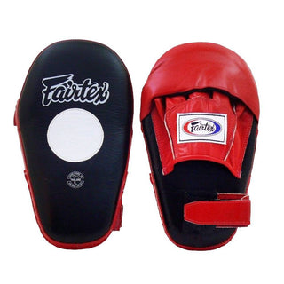 Tarcze Bokserskie Łapy Fairtex Pro Angular FMV8 Black-Red